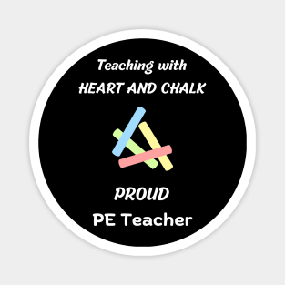 pe teacher / physical education teacher gift idea design Magnet